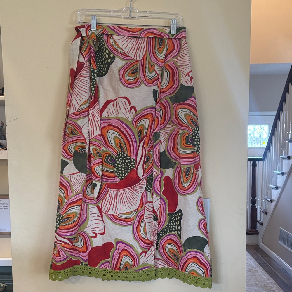 Anthropologie wrap skirt